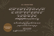 Yesternight - Classic Script, a Script Font by Letterhend Studio (Thumbnail 5 of 10)