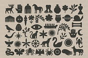 Mystic Nature: 100 Textured Symbols, an Object Illustration by Veyla (Thumbnail 5 of 14)