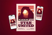 Utah's Admission To The Union Flyer, a Flyer Template by The Good Store (Thumbnail 1 of 2)
