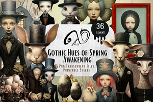 Gothic Hues Of Spring Awakening