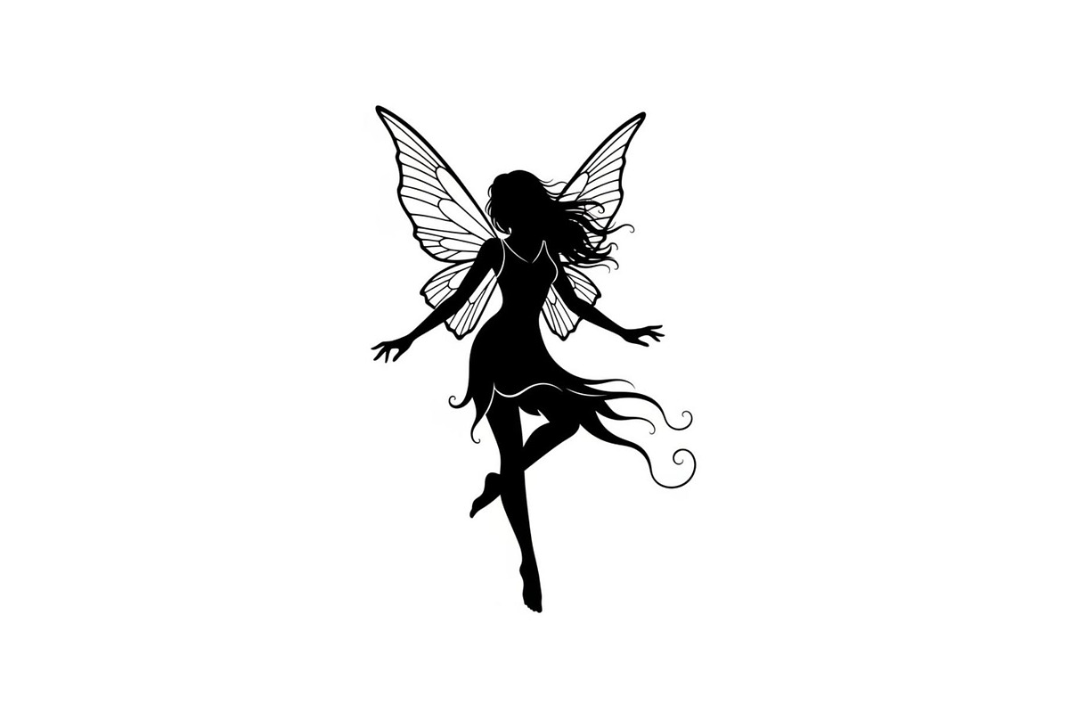 Magical Fairy Silhouette Bundle, an Illustration by jahid234 (Photo 36 of 51)