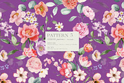 FLORAMA 6 Floral Seamless Patterns, a Pattern Graphic by Veris Studio (Thumbnail 23 of 34)