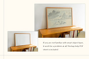 Photo Frame Mockup Horizontal, a Print Template by LOPEstudio (Thumbnail 4 of 5)