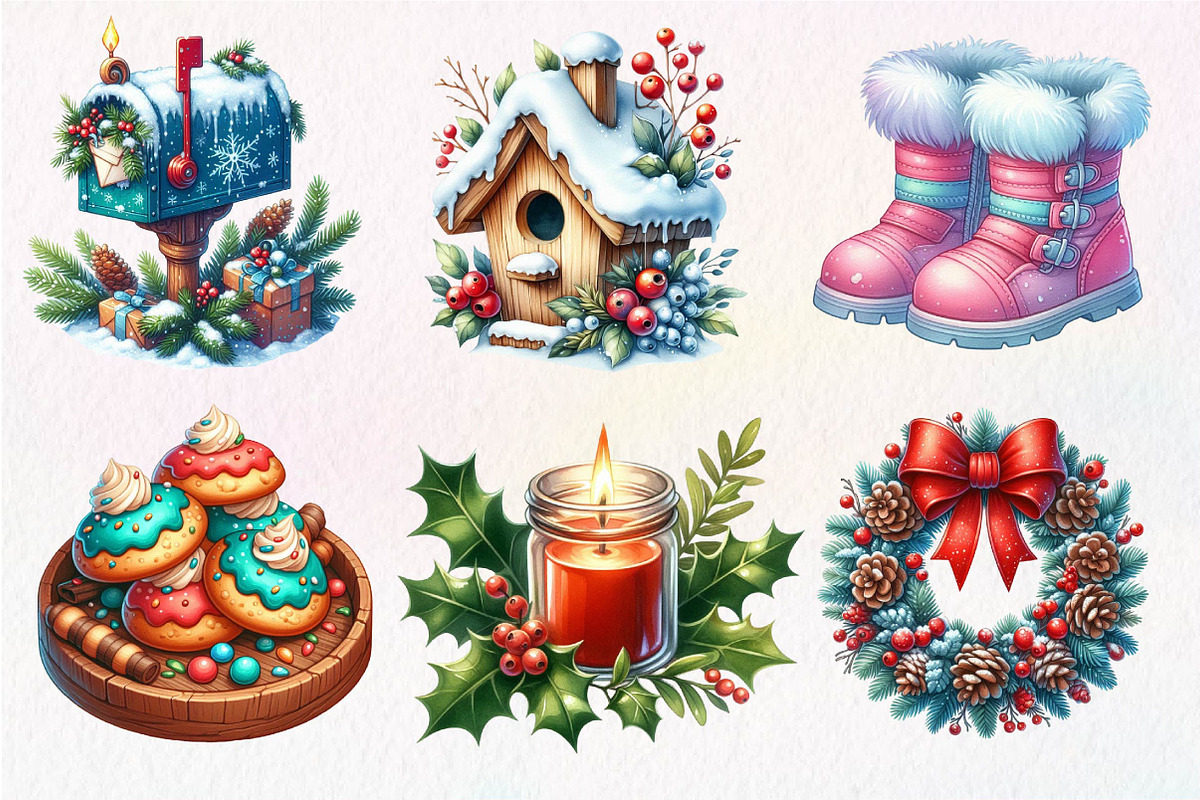 Cozy Winter Wonderland Collection, an Illustration by Dream Creation (Photo 4 of 7)