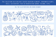 Mediterranean Party Collection, a Decorative Illustration by Nataly_is_Drawing (Thumbnail 8 of 11)