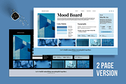 Mood Board Design Template, a Stationery Template by MightyDesign (Thumbnail 1 of 6)