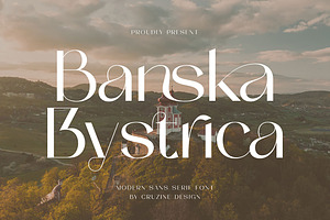 Banska Bystrica Modern Sans