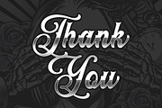 Loyalty Chicano a Script Tattoo Font, a Script Font by Blankids Studio (Thumbnail 7 of 7)