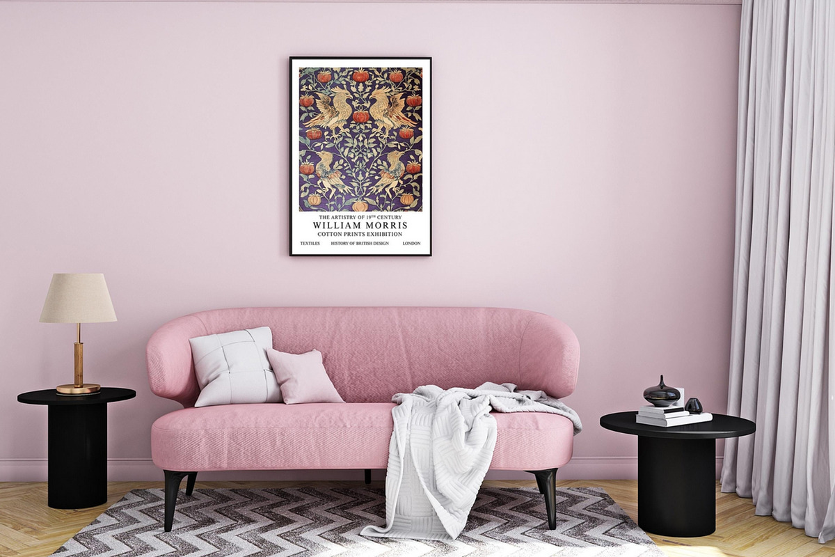 William Morris Wall Art Collection, a Decorative Illustration by PrintablesByFranklyn (Photo 6 of 10)