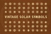 Vintage Solar Symbols, a Decorative Illustration by UglaStudio (Thumbnail 3 of 6)