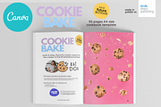 Cookies Recipes Cookbook Template, a Magazine Template by DeLaGranSiete (Thumbnail 2 of 9)