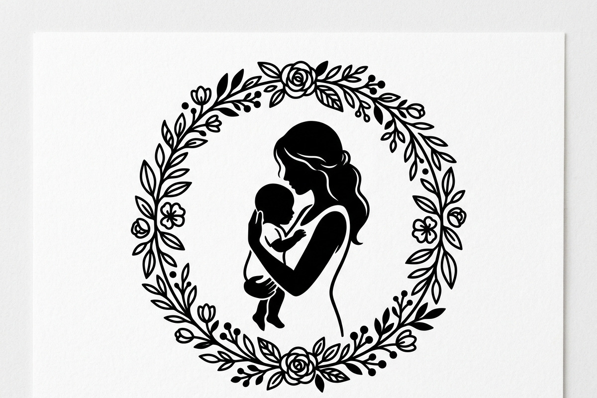 loving mother and children, a Person Illustration by Amazin_art (Photo 8 of 46)