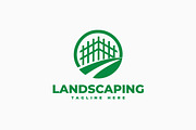 Landscaping Logo, a Branding & Logo Template by Zeer Graphic (Thumbnail 1 of 2)
