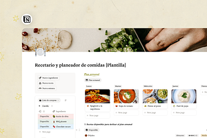 Recetario y planeador de comidas, an App Template by The Ephemera Mercadito