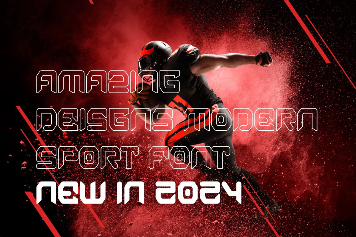 Zupraxu - Modern Sport Font, a Sans Serif Font by Dhabee (Photo 5 of 9)