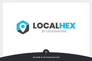 Local Hex Logo Template, a Branding & Logo Template by LOGOMAGINE (Thumbnail 12 of 16)