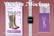 UI/Branding Design Mockup, a Product Mockup by illustrated (Thumbnail 4 of 5)