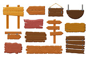 Wooden signs. Vintage wooden rustic | Background Graphics ~ Creative Market