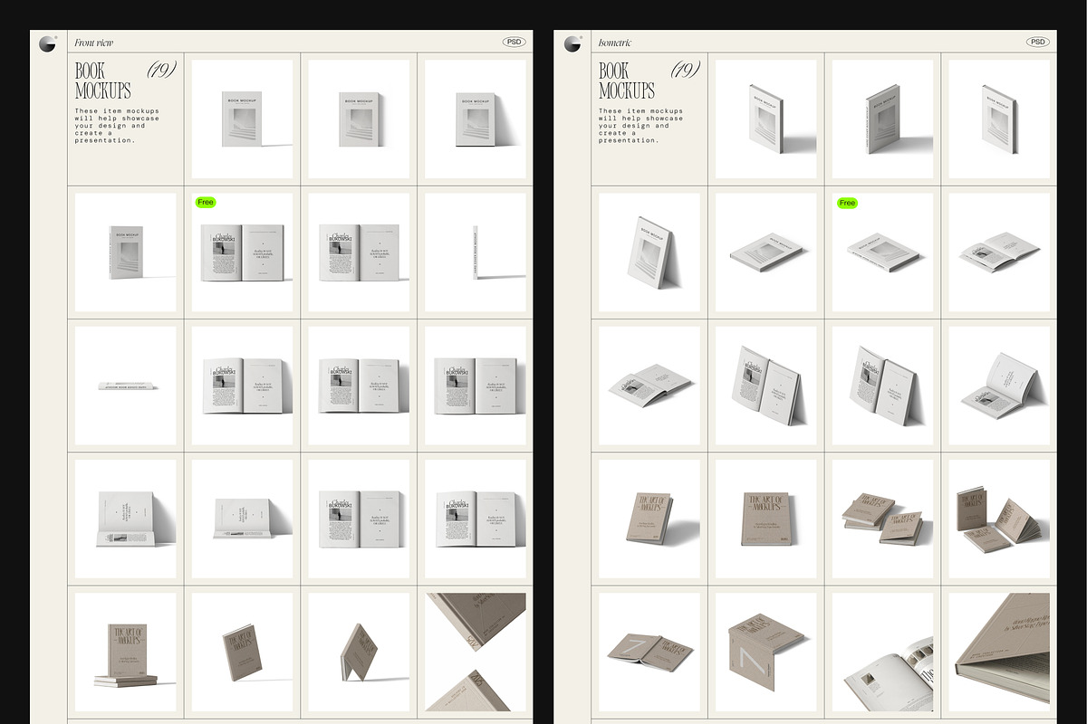 Book mockups V2 (63 PSD), a Books & Magazine Mockup by Creatoom (Photo 11 of 12)