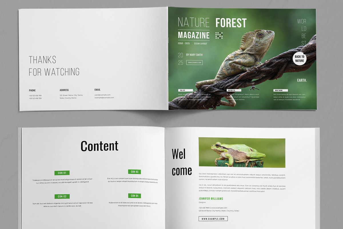 Botanical Magazine, a Magazine Template by ContestDesign (Photo 2 of 5)
