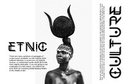 Zahir Font | Etnic Display Font, a Sans Serif Font by WhymoreArt (Thumbnail 6 of 10)