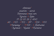 Harmonie Cursive Display Font, a Script Font by alpercakici (Thumbnail 7 of 10)