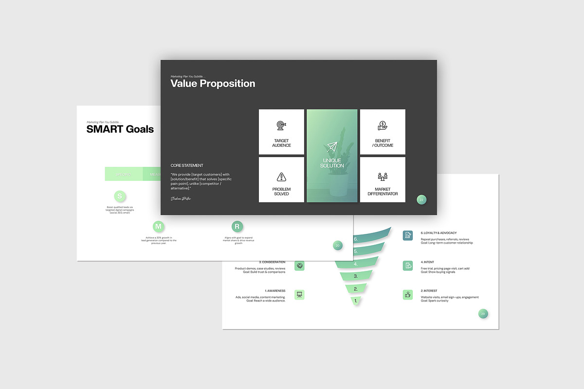 Simple Marketing Plan Template preview 5