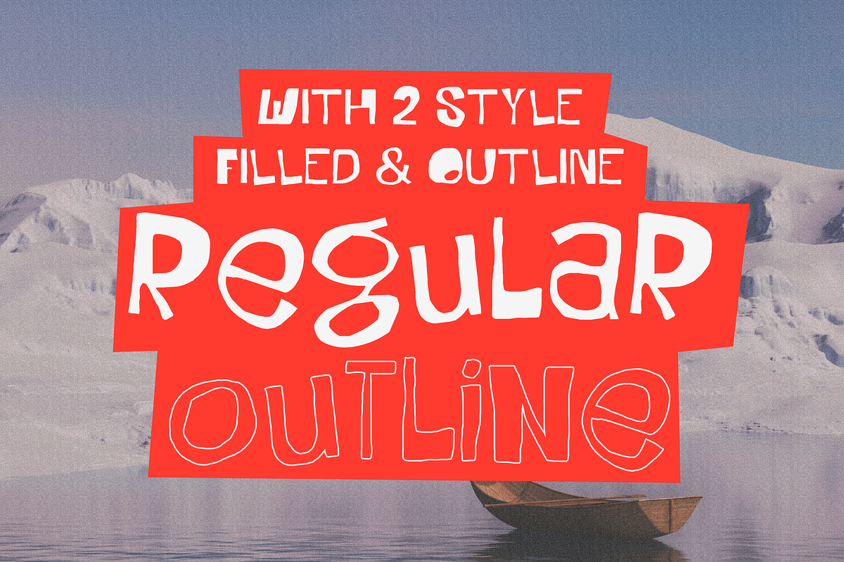 Korek Typeface, a Handwritten Font by Ideal Eksis (Photo 6 of 9)