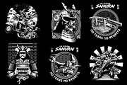 Steel & Spirit Samurai Illustration, an Illustration by The BolzStudio (Thumbnail 3 of 4)