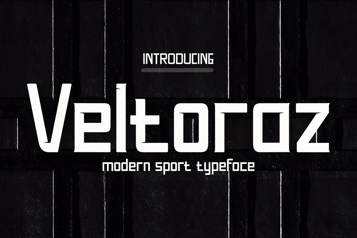 Veltoraz, a Slab Serif Font by Canden Meutuah (Photo 1 of 7)