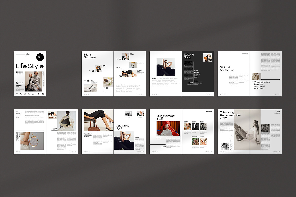 The Lifestyle Magazine Template, a Magazine Template by TemplateFolio-Shop (Photo 15 of 16)