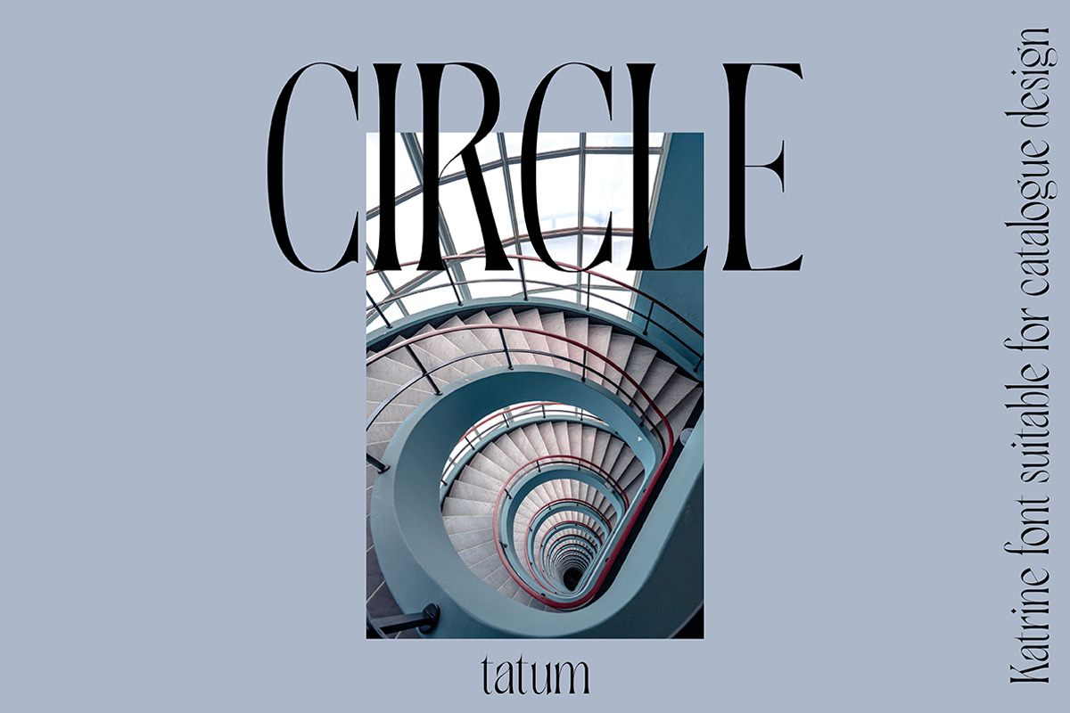 Katrine | Modern Serif, a Serif Font by Muntab_Art (Photo 2 of 12)