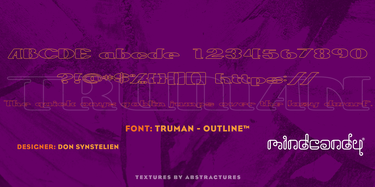 Trumen™, a Serif Font by MINDCANDY (Photo 3 of 5)