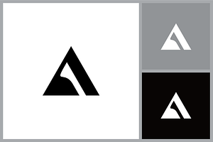 Letter A Initial Symbol, a Branding & Logo Template by quadrazo