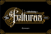 BUNDLE FONT FRAME ORNAMEN, a Blackletter Font by ismanayuda (Thumbnail 5 of 21)