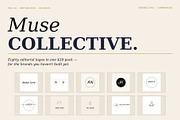 Muse Collective — 80 Editorial Logos, a Branding & Logo Template by Just Necessary (Thumbnail 1 of 9)