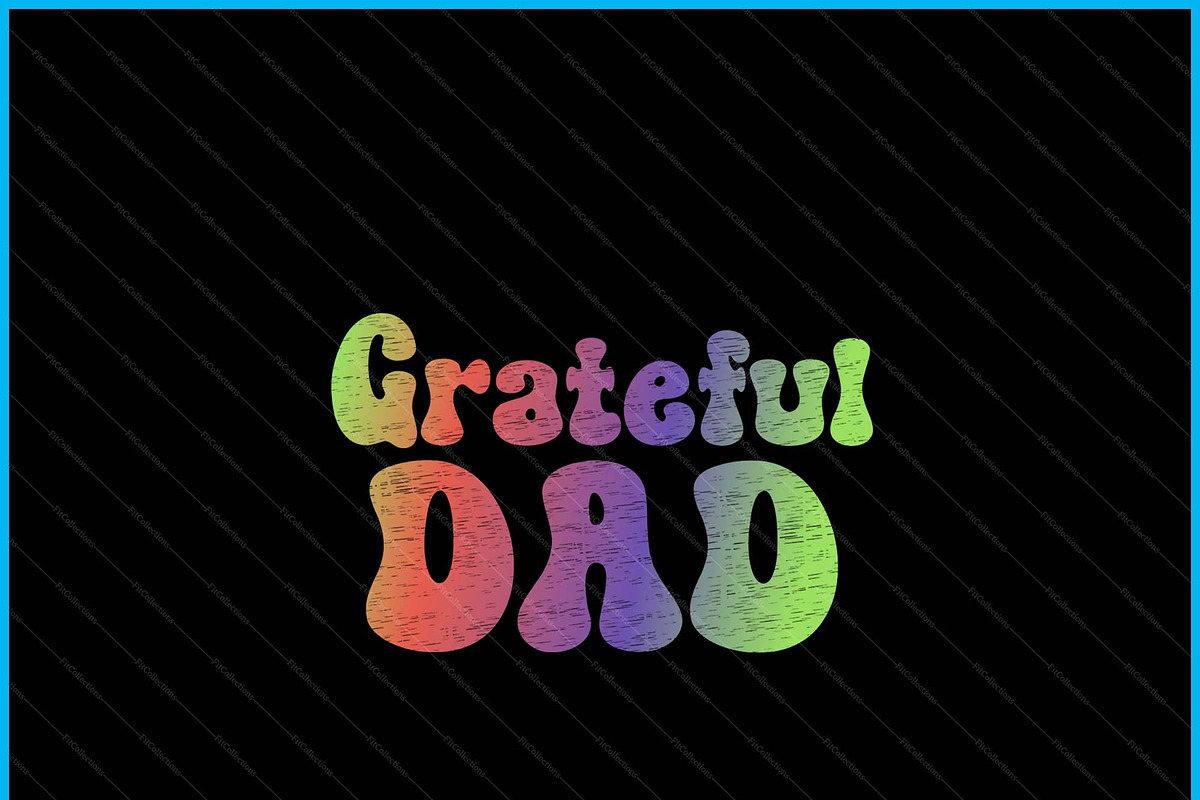 Grateful Dad Vintage Father's Day, a Graphic by Creativeusart (Photo 3 of 4)