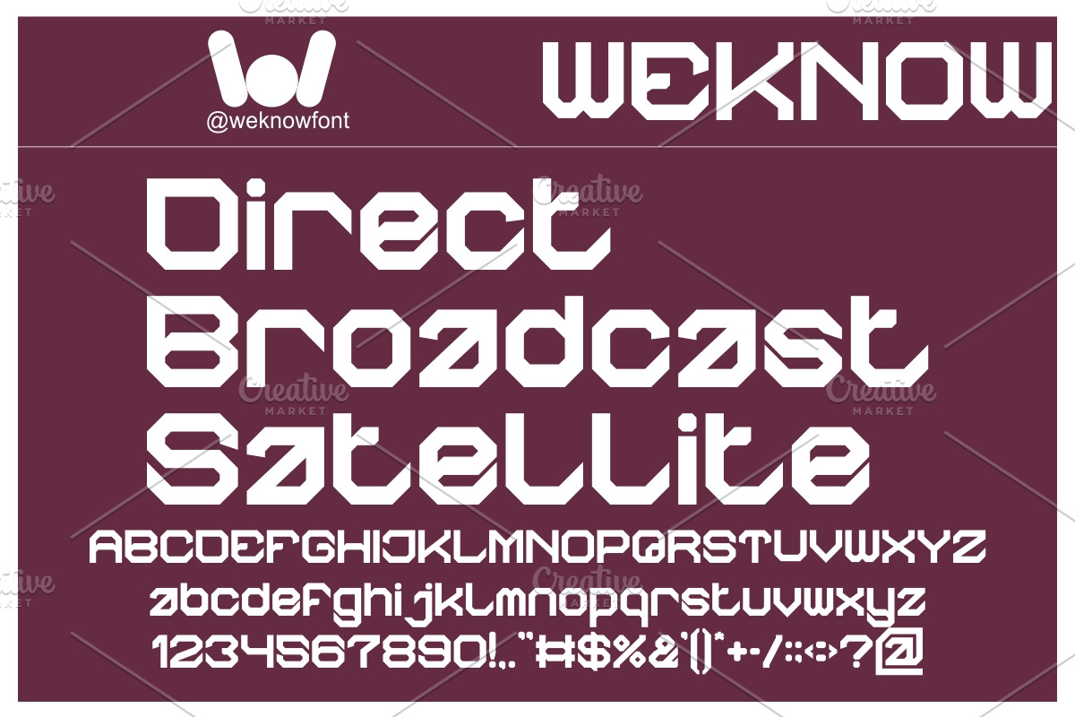 The Machine Font, a Sans Serif Font by weknow (Photo 2 of 8)