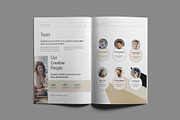 Annual Report Template, a Brochure Template by White Graphic (Thumbnail 6 of 15)