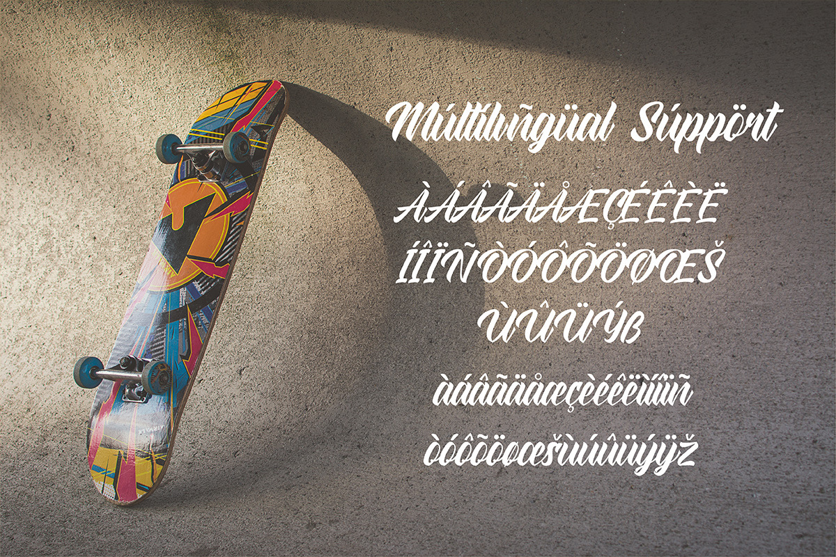 Straight Ahead Modern Script Font, a Script Font by Ronny Studio (Photo 11 of 11)
