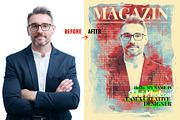 News Paper Mixed Media Art Effect, an Action Add-On by MRI STUDIO (Thumbnail 28 of 43)