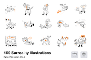 Surreality - 100 illustrations, a Person Illustration by Vectopus.com (Thumbnail 3 of 7)