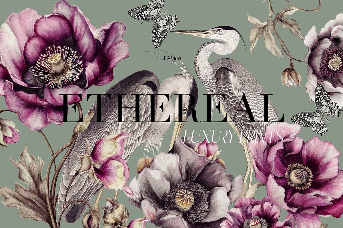 Ethereal Exquisite Pattern Designs, a Pattern Graphic by LEAFure (Photo 1 of 10)