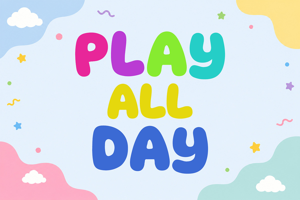 Sobas Play Font Kids Creative, a Sans Serif Font by Maulana Creative (Photo 4 of 7)