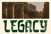 CS Ramos Stamp, a Serif Font by Craft Supply Co. (Thumbnail 6 of 8)