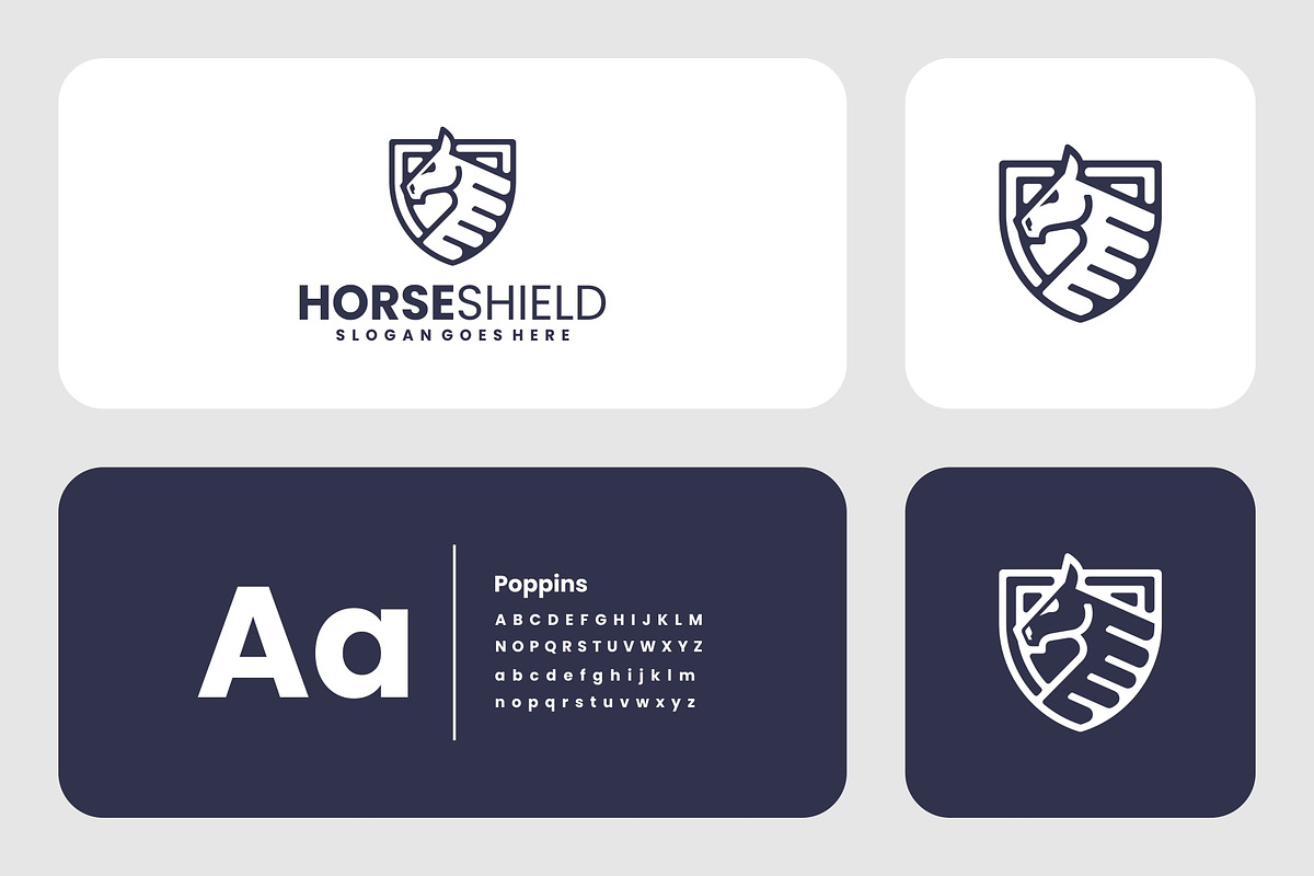 Monoline Horse Logo Design, a Branding & Logo Template by Artnivora.Std (Photo 3 of 4)