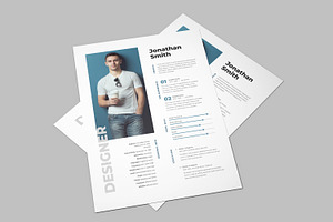 Resume CV Template 21