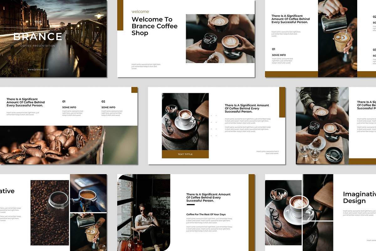 Brance – CoffeeShop Keynote Template, a Presentation Template by HacaStudio (Photo 2 of 5)