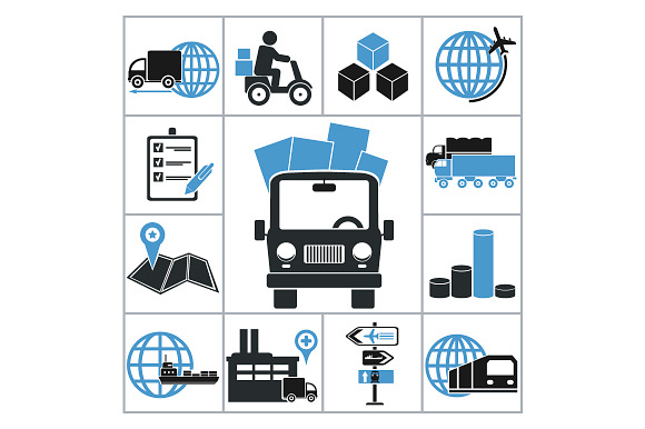Logistic Icons