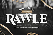 Rawle - Serif Classic Font, a Serif Font by Drizy (Thumbnail 1 of 10)